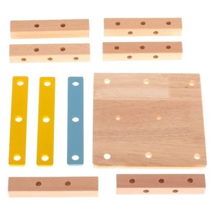 Educatieve Houten Stoel 27x17 cm
