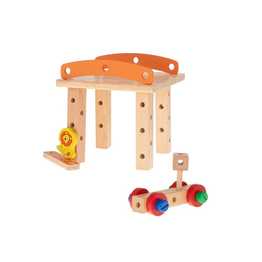 Educatieve Houten Stoel 27x17 cm