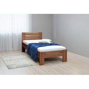 Eenpersoonsbed AMBER 90x200 cm pruim