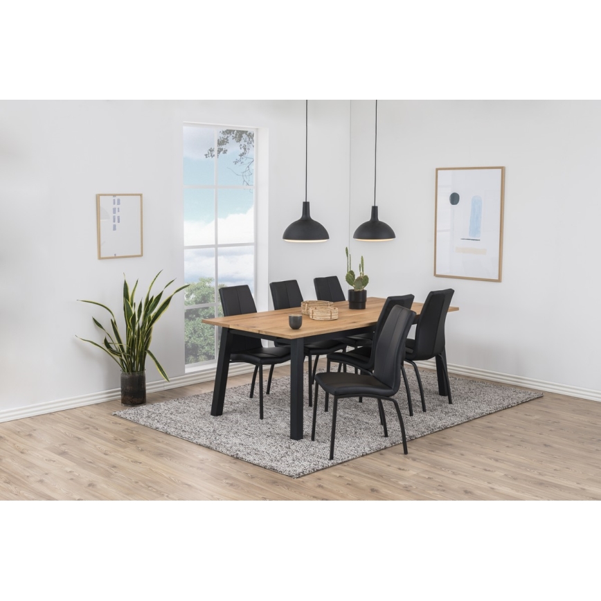 Eetkamerstoel AMAL 1 st. zwart