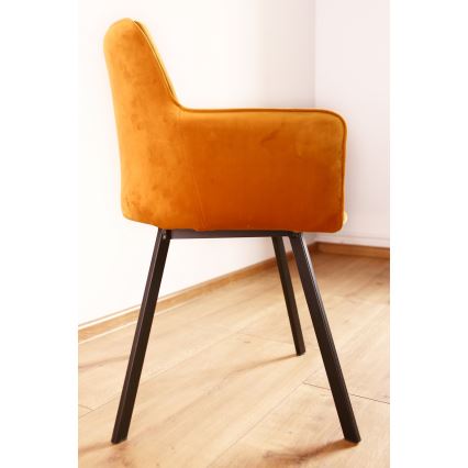 Eetkamerstoel AMELIA oranje