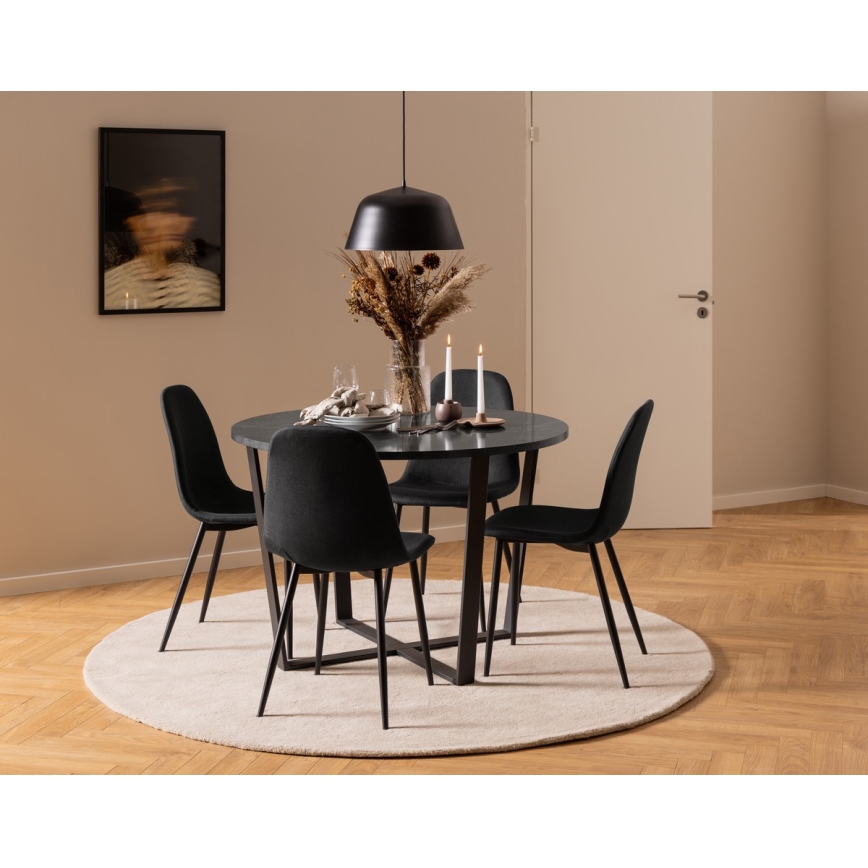 Eetkamerstoel KAIA 1 st. zwart