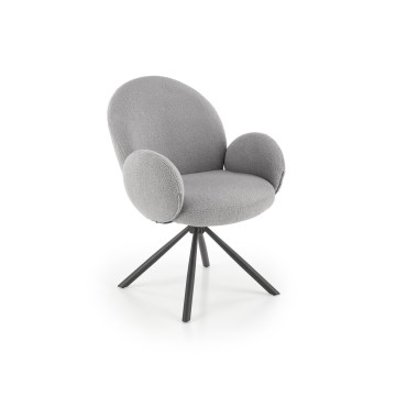 Eetkamerstoel KIVA, 1 stuk, grijs