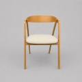 Eetkamerstoel LUSO eiken/beige