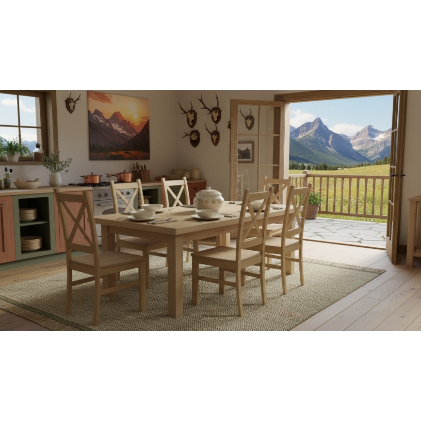 Eetkamerstoel NATE Sonoma eik