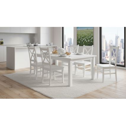 Eetkamerstoel NATE wit