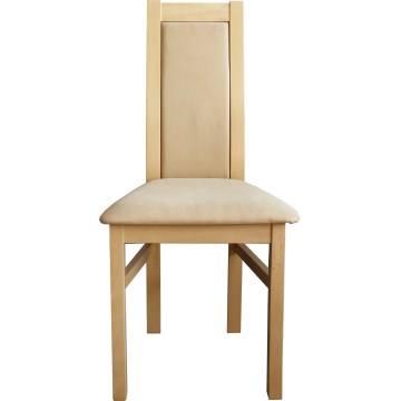Eetkamerstoel ZOE beuken/crème