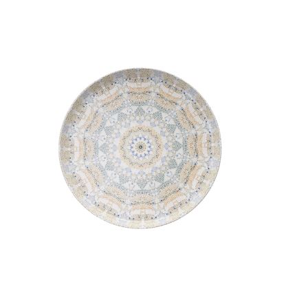 Eetservies 12-delig kleurrijk/porselein