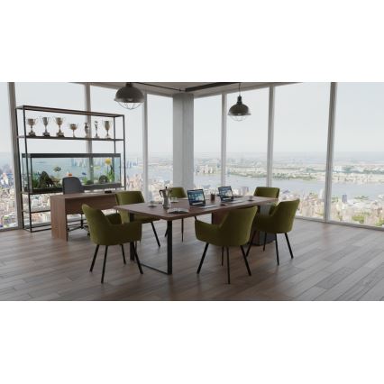 Eetkamerstoel AMELIA groen