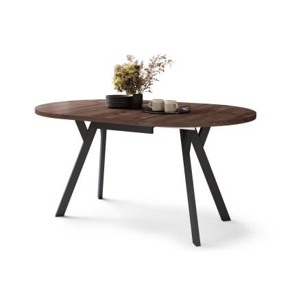 Eettafel ARTUR eiken/zwart