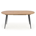 Eettafel BALNOR eiken/zwart