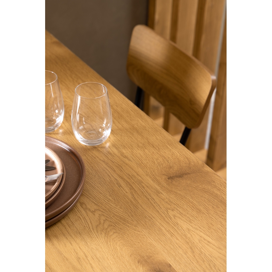 Eettafel CARYS eikenhout