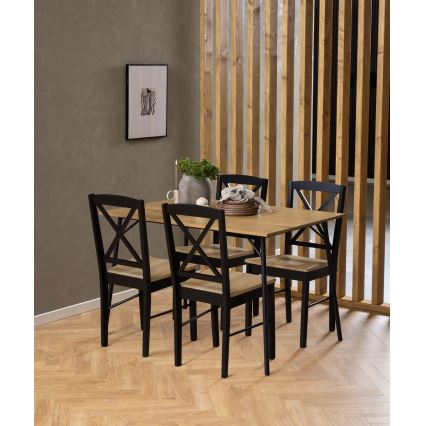 Eettafel CARYS eikenhout