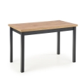 Eettafel KINDOR eiken wotan/zwart