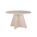 Eettafel MATIN Ø 120 cm, travertijn