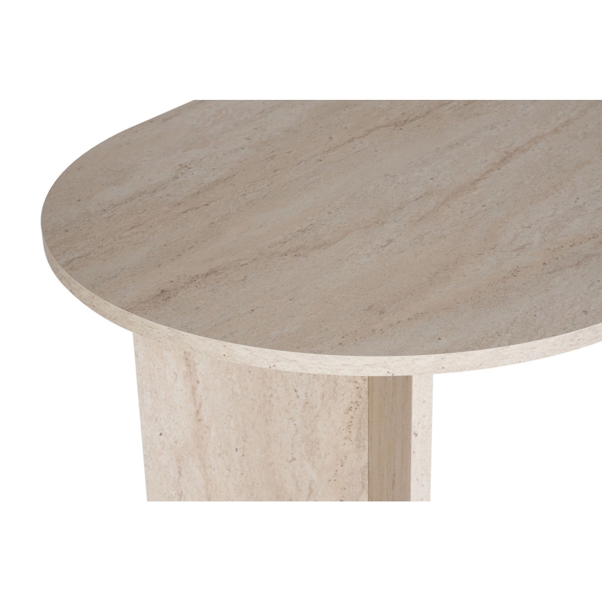Eettafel NEL 180 x 90 cm beige