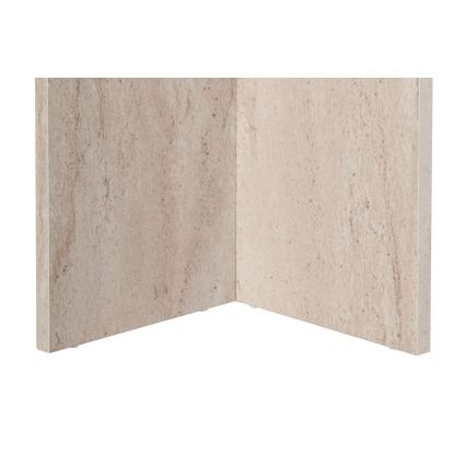 Eettafel NEL 180 x 90 cm beige