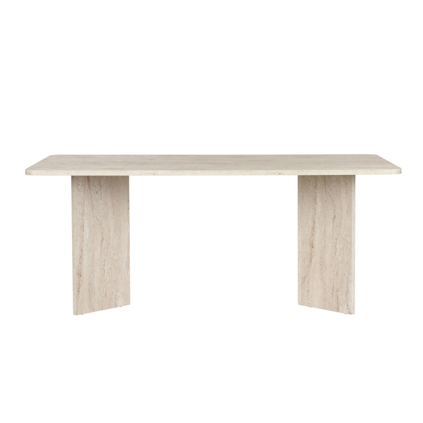 Eettafel NEL 180x90 cm beige