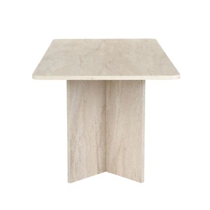 Eettafel NEL 180x90 cm beige