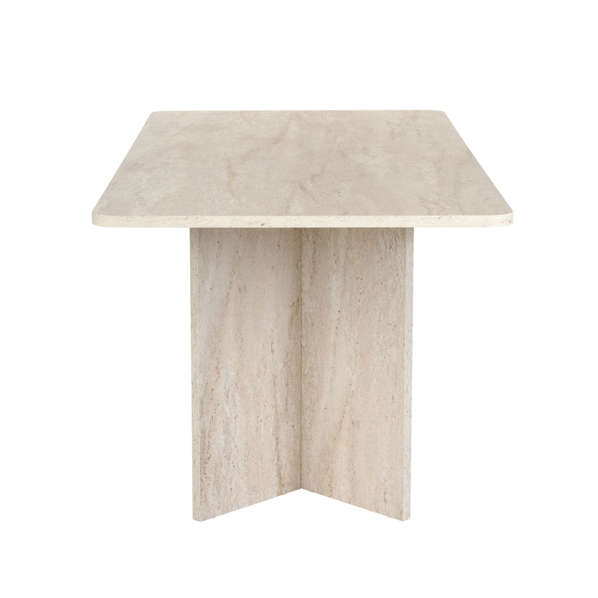 Eettafel NEL 180x90 cm beige