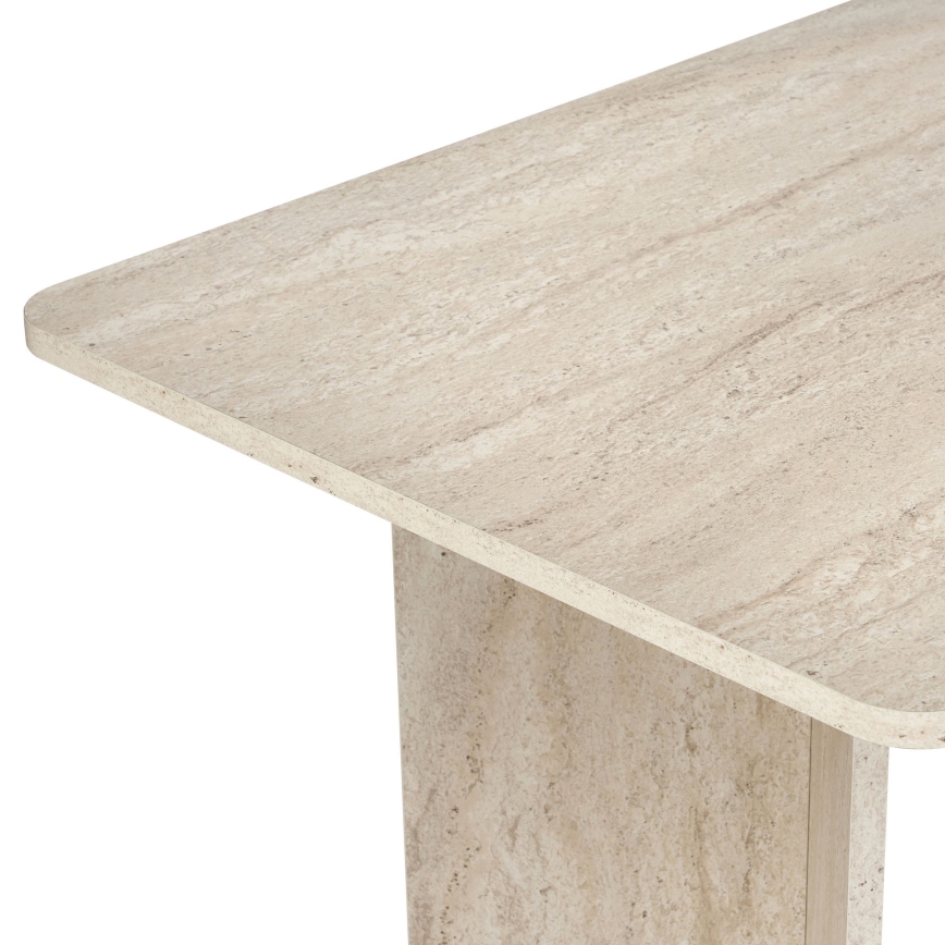 Eettafel NEL 180x90 cm beige