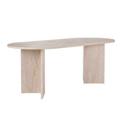 Eettafel NEL 200x90 cm beige