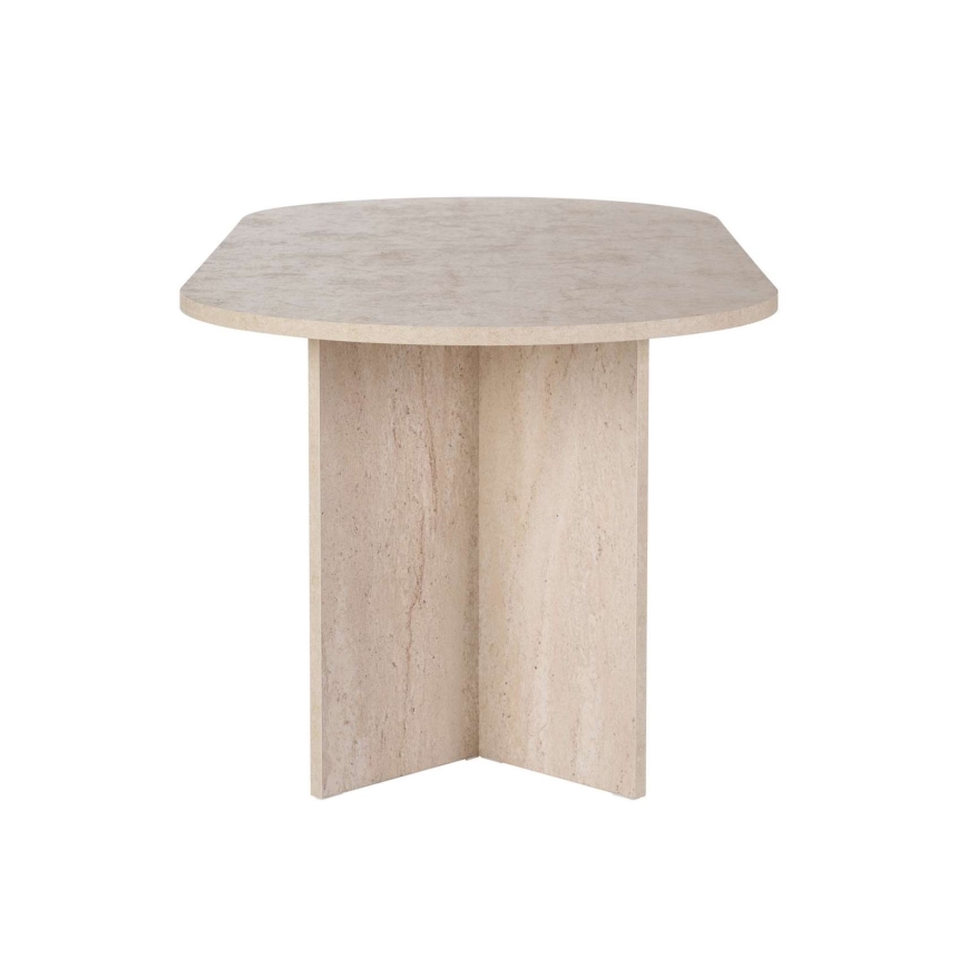 Eettafel NEL 200x90 cm beige
