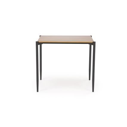 Eettafelset NANDO 84x54 cm grijs/bruin/zwart