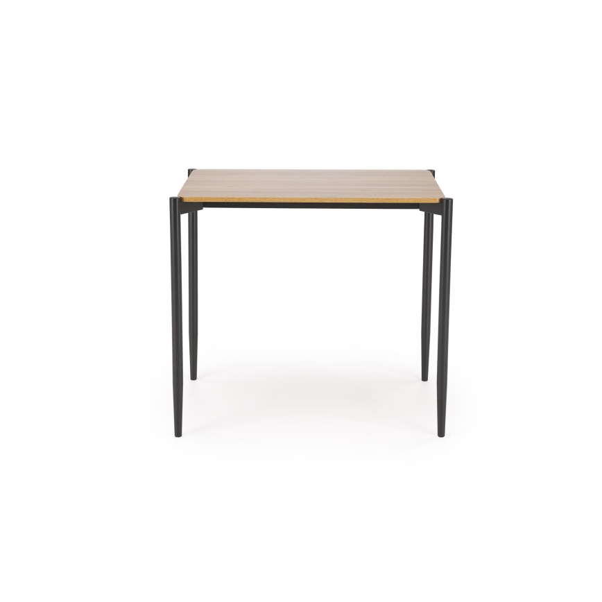 Eettafelset NANDO 84x54 cm grijs/bruin/zwart