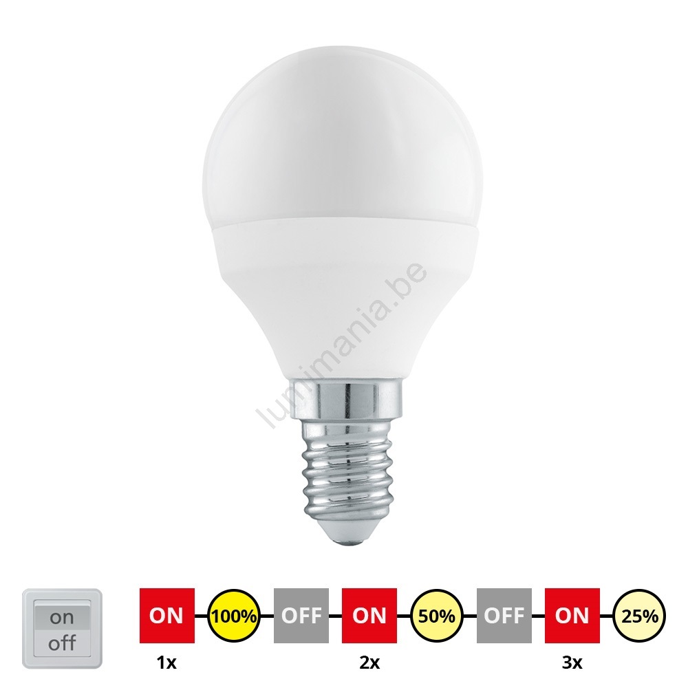 Bell tr/ès Spirale 7 W E14 Blanc chaud