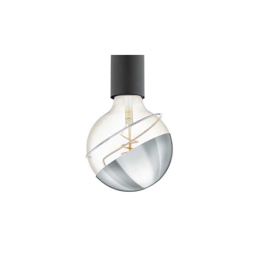 Eglo 11908 -  Decoratieve bolvormige kap voor gloeilamp G125 glanzend chroom