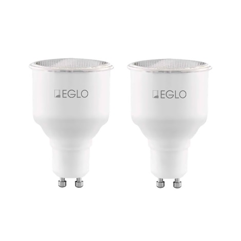 Eglo 12109 - SET 2x Spaarlamp GU10/11W/230V