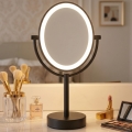 Eglo 201599 - Miroir de maquillage avec éclairage LED LED/4W/4xAA IP65 noir