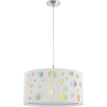 Eglo 202528 - Kinderhanglamp met kabel MONEDA 1xE27/60W/230V