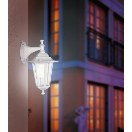 EGLO 22462 - Buiten wandlamp LATERNA 5 1xE27/60W/230V IP44 wit