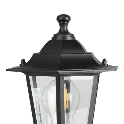 EGLO - Buitenlamp 1xE27/60W zwart IP44