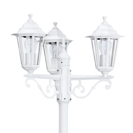 Eglo - Lampadaire extérieur 3xE27/60W/230V IP44