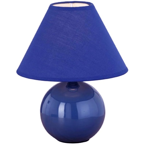 Eglo 23872 - lampe de table TINA 1xE14/40W/230V bleu