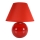 Eglo 23876 - Tafellamp TINA 1xE14/40W/230V rood