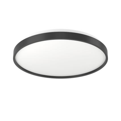 Eglo 300692- Dimbare LED RGBW-plafondlamp MOZONCILLO-Z LED/28,3W/230V 2700-6500K Ø 48,4 cm zwart + afstandsbediening