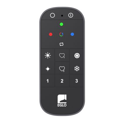 Eglo 300833 - Plafonnier LED RGBW dimmable MALTIGNANO-Z LED 18,5 W / 230 V 2700–6500 K Ø 38 cm + télécommande