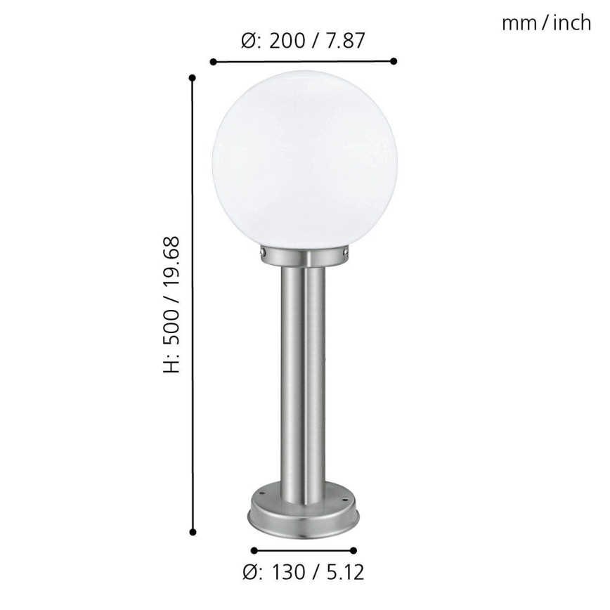 Eglo - Buitenlamp 1xE27/60W/230V IP44