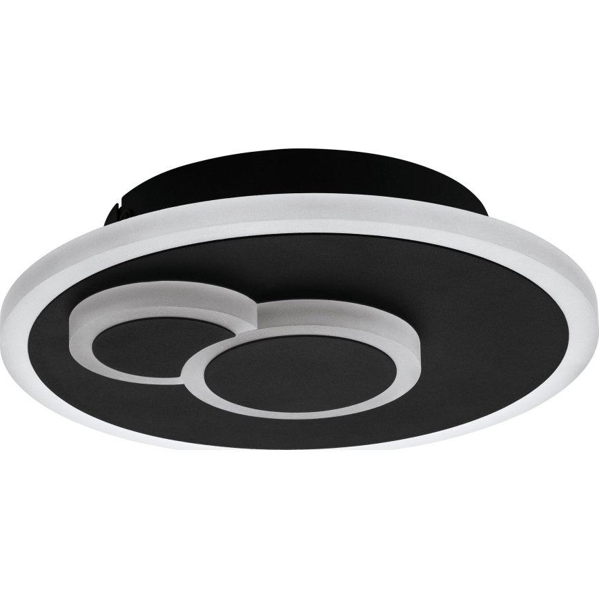 Eglo - LED plafondlamp LED/7,8W/230V d. 20 cm zwart