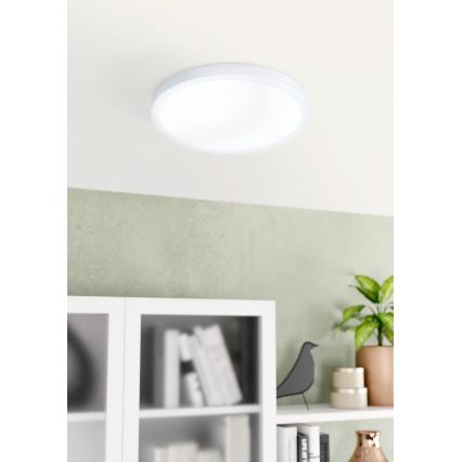 Eglo - LED Badkamer plafondlamp LED/20,5W/230V IP44 wit