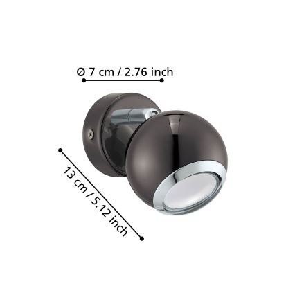 Eglo - Spot LED 1xGU10/3W/230V