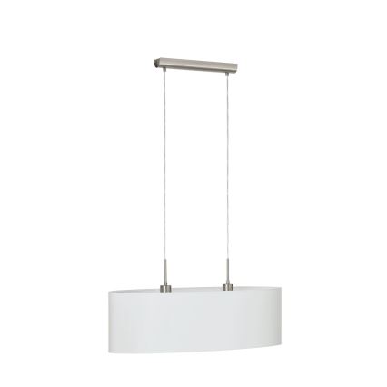 Eglo - Suspension filaire 2xE27/60W/230V