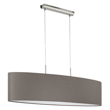 Eglo 31587 - Hanglamp aan koord PASTERI 2xE27/60W/230V