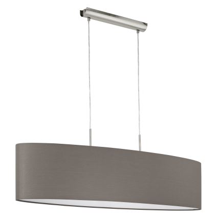 Eglo 31587 - Hanglamp aan kabel PASTERI 2xE27/60W/230V