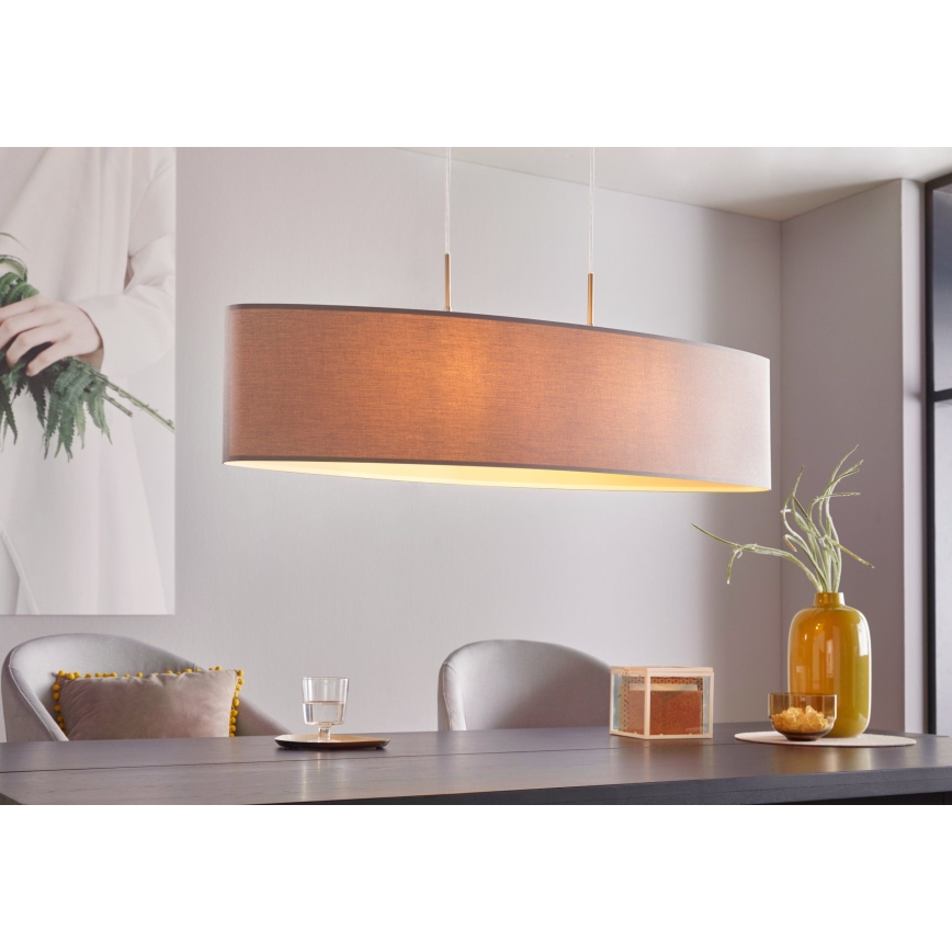 Eglo 31587 - Suspension filaire PASTERI 2xE27/60W/230V