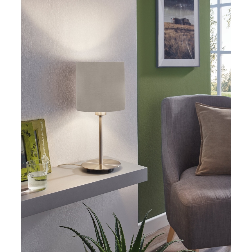 Eglo - Lampe de table 1xE27/60W/230V